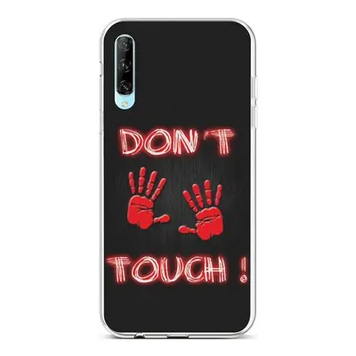 Kryt TopQ Huawei P Smart Pro silikon Don´t Touch Red 46933