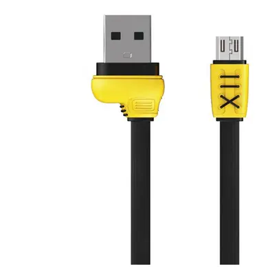 Kabel REMAX Running Shoe RC-112m - USB na Micro USB - 1 metr černý