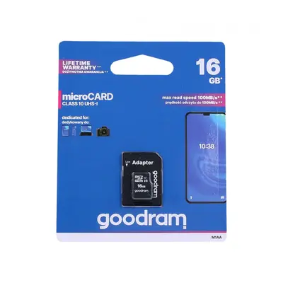 Paměťová karta GOODRAM 16 GB Class 10 GDM-10879