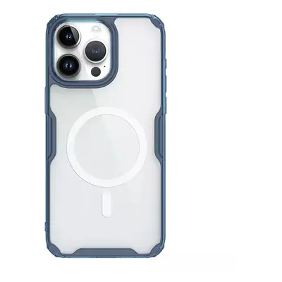 Nillkin Nature Pro Magnetic TPU Case pro Iphone 14 Pro Max transparentní-modrý