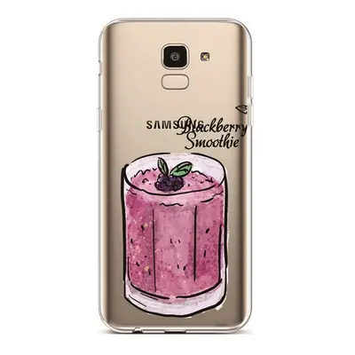 Kryt TopQ Samsung J6 silikon Blackberry Smoothie 37927