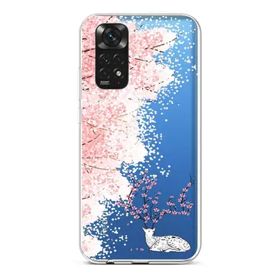 Kryt TopQ Xiaomi Redmi Note 11 silikon Blooming Deer 71885