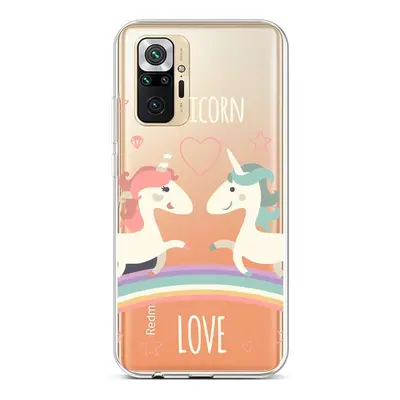 Kryt TopQ Xiaomi Redmi Note 10 Pro silikon Unicorn Love 58102