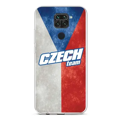 Kryt TopQ Xiaomi Redmi Note 9 silikon Czech Team 51378