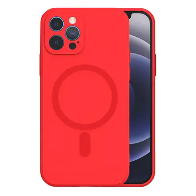 TEL PROTECT MagSilikonové pouzdro pro Iphone 13 Red