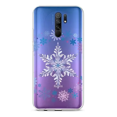 Kryt TopQ Xiaomi Redmi 9 silikon Snowflake 52867