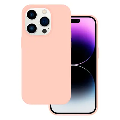 Tel Protect Silicone Premium pro Iphone 15 Pro light pink