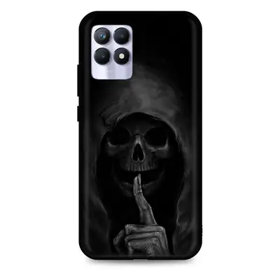 Kryt TopQ Realme 8i silikon Dark Grim Reaper 70048