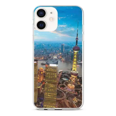 Kryt TopQ iPhone 12 mini silikon City 53412