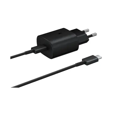 Originální USB-C (USB type-C) rychlonabíječka Samsung EP-T1510EBE + EP-DA705BBE černá 15W 91465