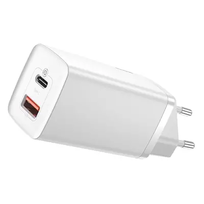 Baseus CCGAN2L-B02 GaN2 Lite Quick Nabíječka USB + USB-C 65W White