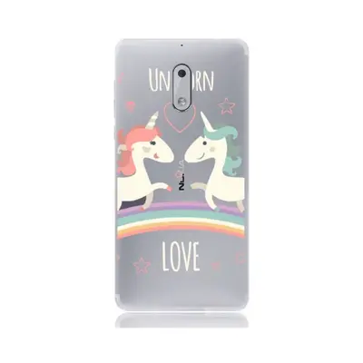 Pouzdro TopQ Nokia 6 silikon Unicorn Love 21165