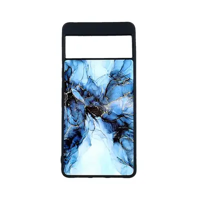 Kryt TopQ Marble Google Pixel 6a 5G pevný Smoky Blue 97937