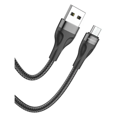 Borofone kabel BX61 Source - USB na Micro USB - 2,4A 1 metr černý