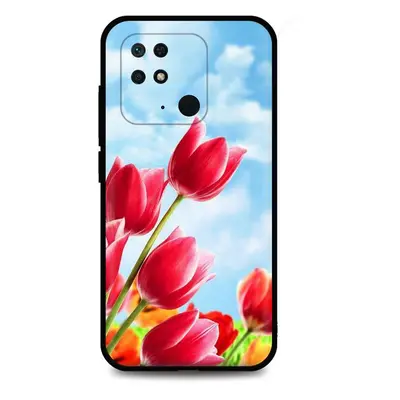 Kryt TopQ Xiaomi Redmi 10C Tulips 75145