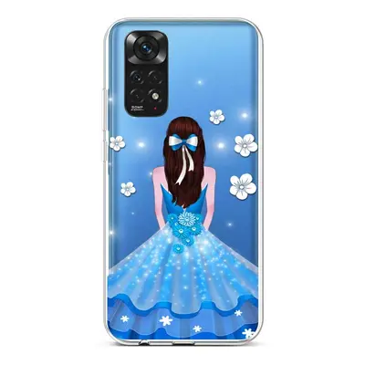 Kryt TopQ Xiaomi Redmi Note 11 silikon Blue Princess 71893