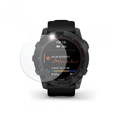 Ochranné tvrzené sklo FIXED pro smartwatch Garmin Fenix 7X, 2ks v balení, čiré