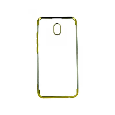 Kryt TopQ Frame Xiaomi Redmi 8A silikon zlatý 50231