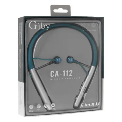 Bluetooth sluchátka GJBY CA-112 modrá