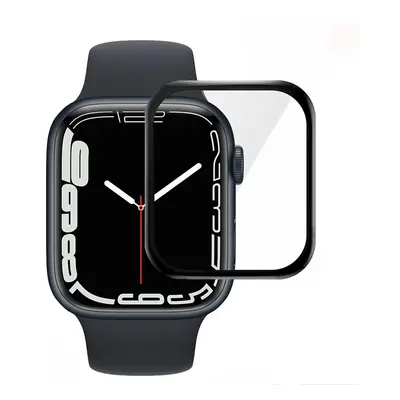 Tvrzené sklo HARD PMMA Full Glue Watch Protector pro Apple Watch Series 7 45 mm