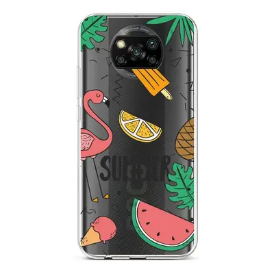 Kryt TopQ Xiaomi Poco X3 silikon Summer 60836