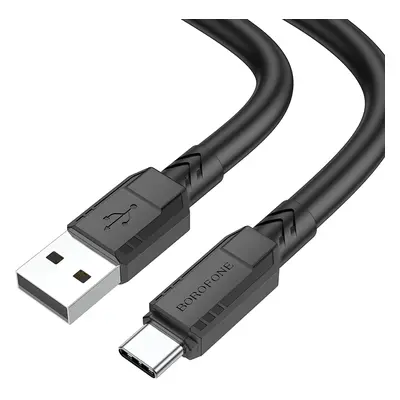 Kabel Borofone BX81 Goodway - USB na typ C - 3A 1 metr černý