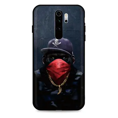 Kryt TopQ DARK Xiaomi Redmi Note 8 Pro silikon Gangster Monkey 45620