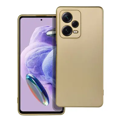 Kryt TopQ Metallic Xiaomi Redmi Note 12 Pro+ 5G zlatý 108776