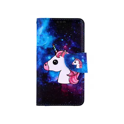 Pouzdro TopQ iPhone 11 knížkové Space Unicorn 49783