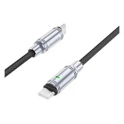 Borofone kabel BU40 Advantage - Typ C na typ C - 60W 3A 1,2 metru černý