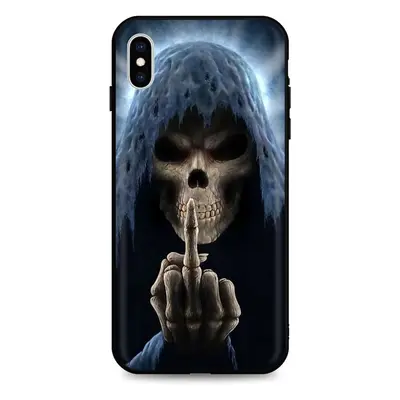 Kryt TopQ iPhone XS silikon Fuck Off 49184