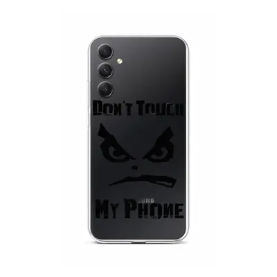 Kryt TopQ Samsung A34 Don't Touch průhledný 93176