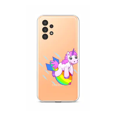 Kryt TopQ Samsung A13 silikon Flying Unicorn 72138