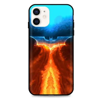 Kryt TopQ iPhone 12 mini silikon Fiery Batman 53293