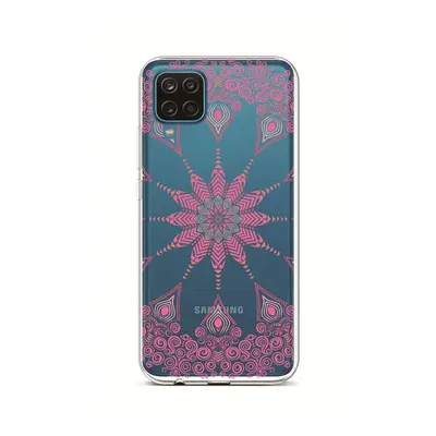 Kryt TopQ Samsung A12 silikon Pink Mandala 55826