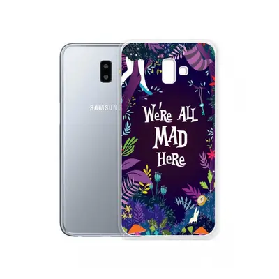 Pouzdro TopQ Samsung J6+ silikon Mad 34033