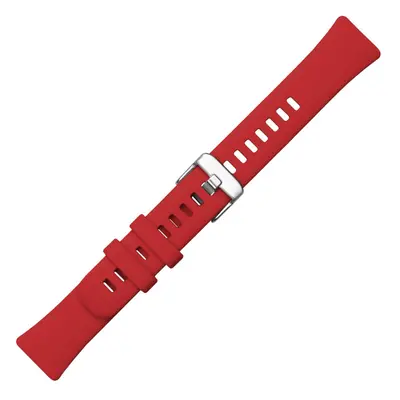 Silikonový řemínek FIXED Silicone Strap pro Huawei Band 8, červený