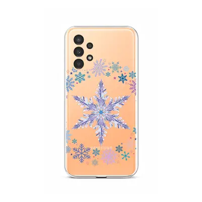 Kryt TopQ Samsung A13 silikon Snowflake 72065