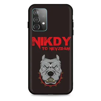 Kryt TopQ Samsung A52 silikon Nikdy to nevzdám 56922