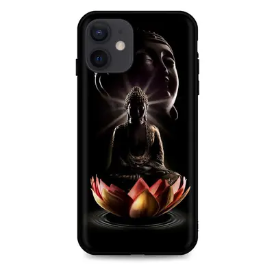 Kryt TopQ iPhone 12 silikon Meditation 55082