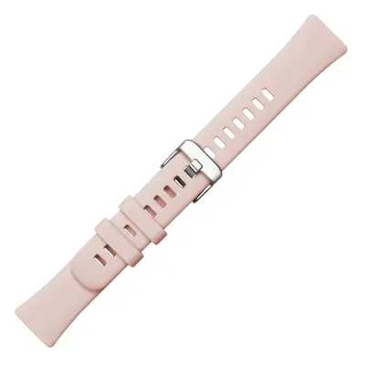 Silikonový řemínek FIXED Silicone Strap pro Huawei Band 8, růžový