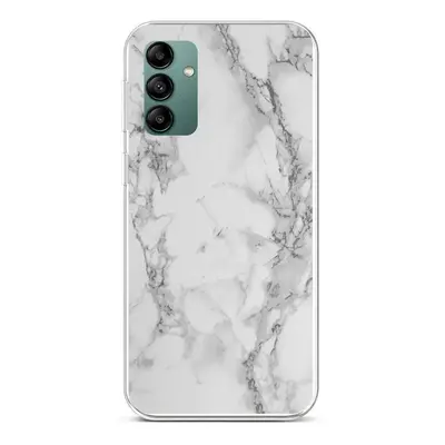 Kryt STYLE TopQ Samsung A04s Mramor bílý 89613