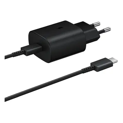 Originální USB-C (USB type-C) rychlonabíječka Samsung EP-TA800EBE + EP-DA705BBE černá 50417