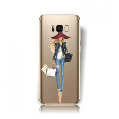 Pouzdro TopQ Samsung S8 Plus pevné Lady 2 18025