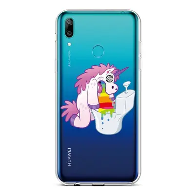 Kryt TopQ Huawei Y6 2019 silikon Hard Morning 45060