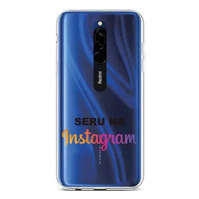 Kryt TopQ Xiaomi Redmi 8 silikon Instagram 46500