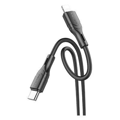 Kabel Borofone BX99 Method - Type C to Lightning - PD 27W 1 metr černý