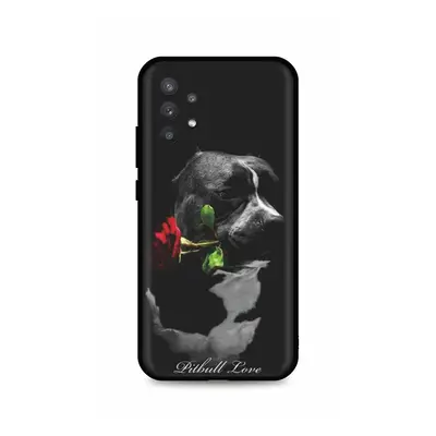 Kryt TopQ Samsung A32 5G silikon Pitbull Love 64172