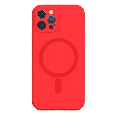 TEL PROTECT MagSilikonové pouzdro pro Iphone 13 Pro Max Red