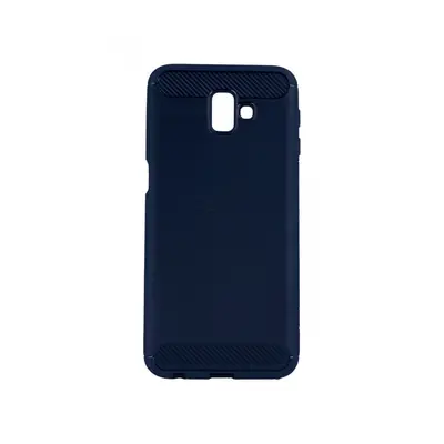 Pouzdro TopQ Samsung J6+ silikon modrý 35068